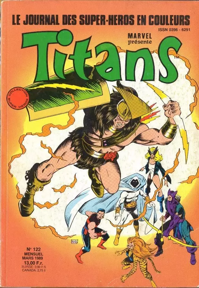 Titans (mensuels) - Titans 122