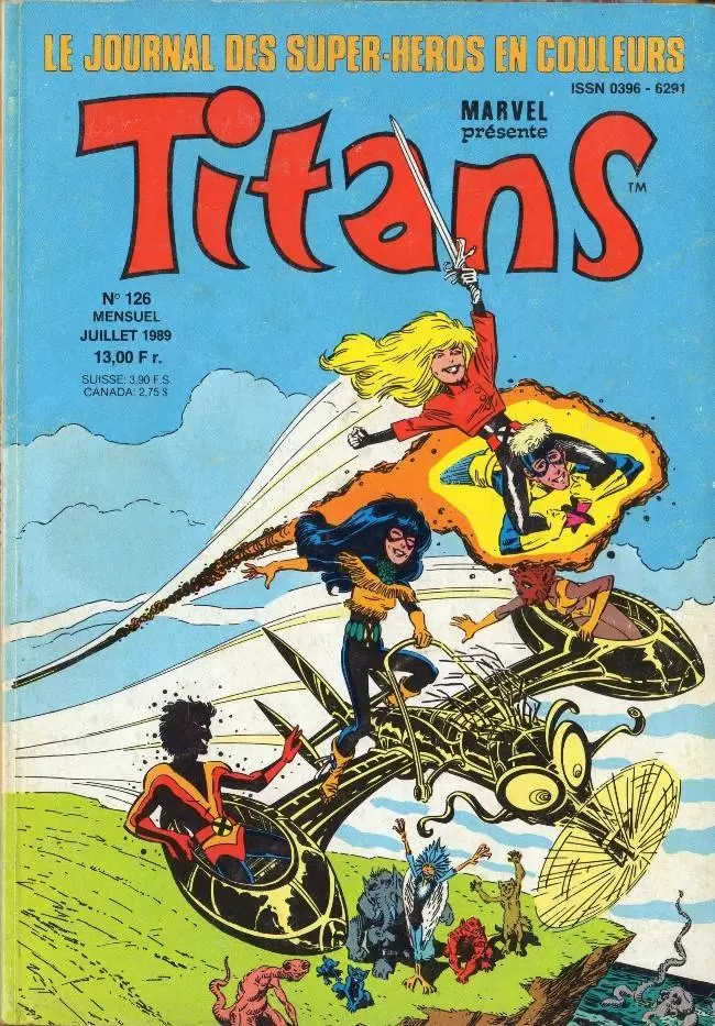 Titans (mensuels) - Titans 126