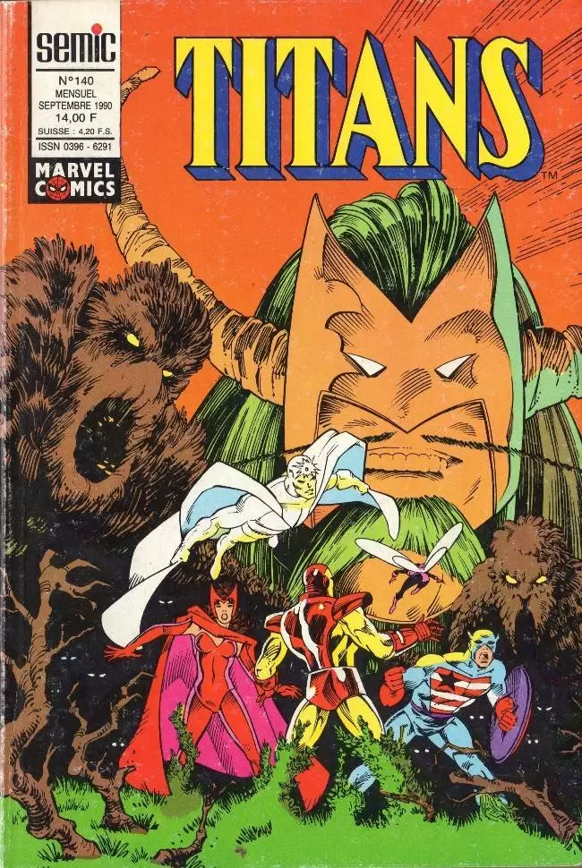 Titans (mensuels) - Titans 140