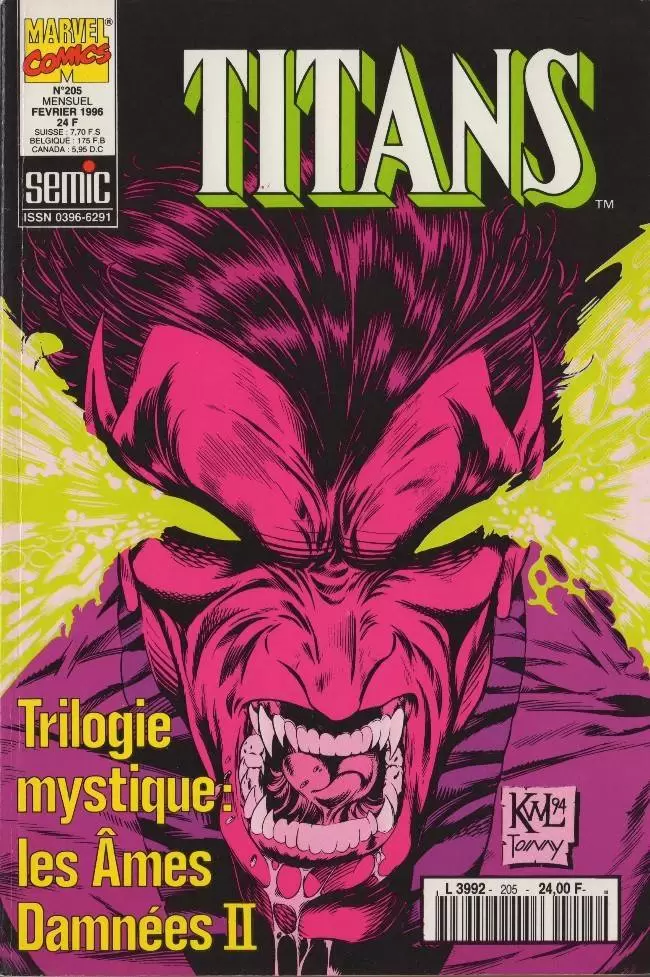 Titans (mensuels) - Titans 205