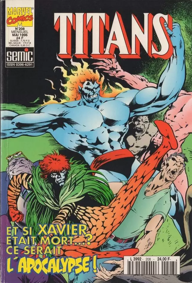 Titans (mensuels) - Titans 208