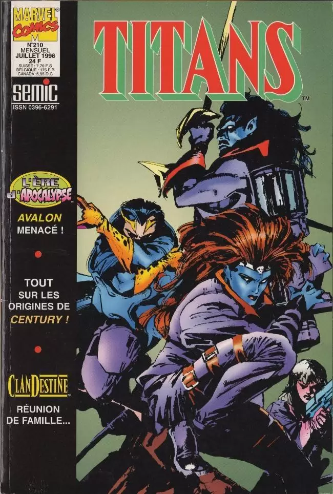 Titans (mensuels) - Titans 210
