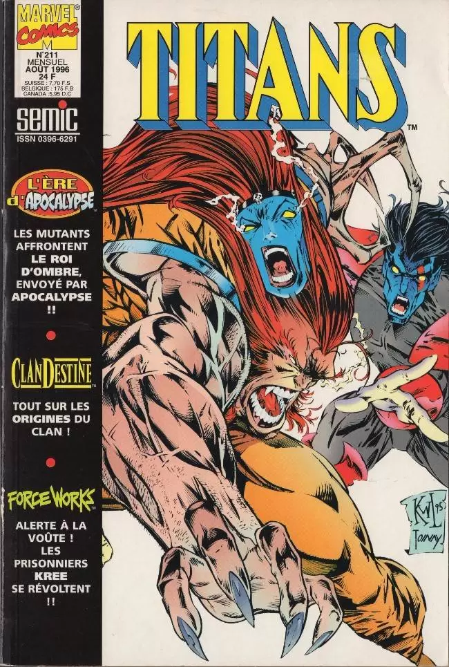 Titans (mensuels) - Titans 211