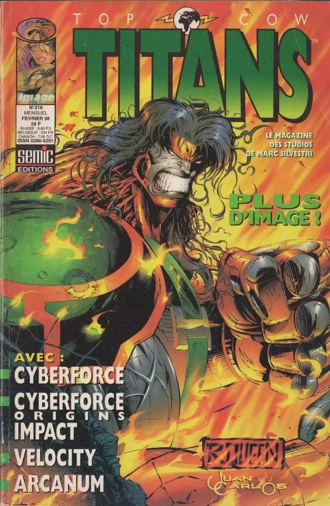 Titans (mensuels) - Titans 218