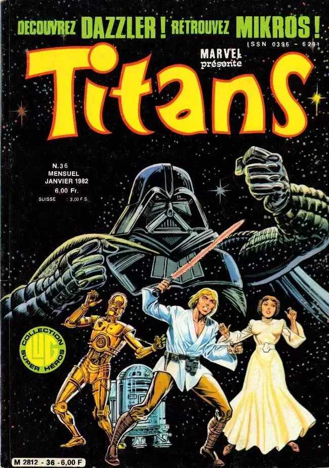Titans (mensuels) - La Guerre des Étoiles - Une princesse toute seule !
