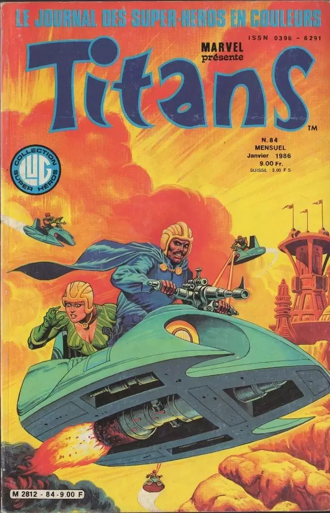 Titans (mensuels) - Titans 84