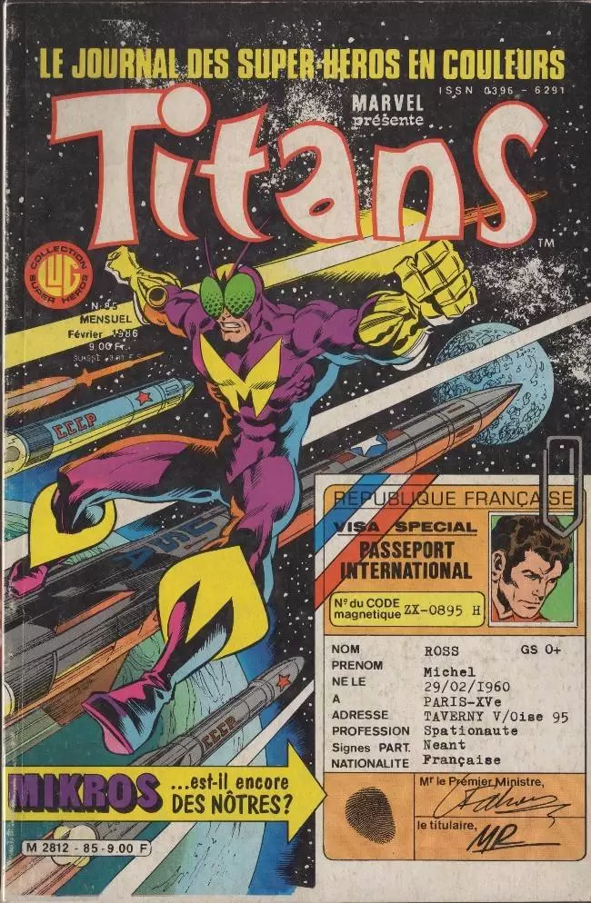 Titans (mensuels) - Titans 85