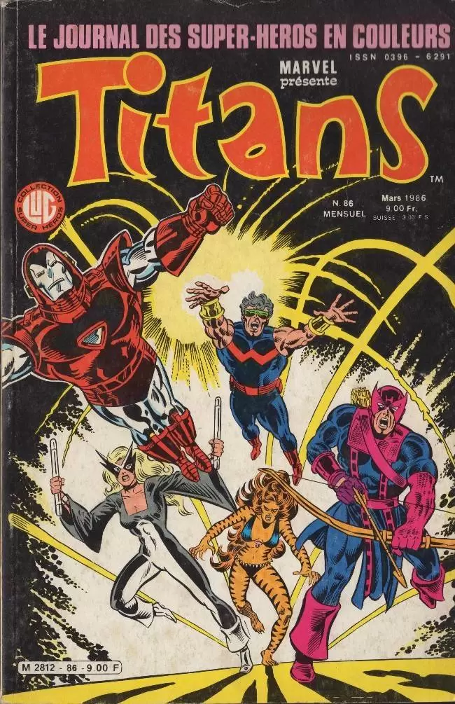 Titans (mensuels) - Titans 86