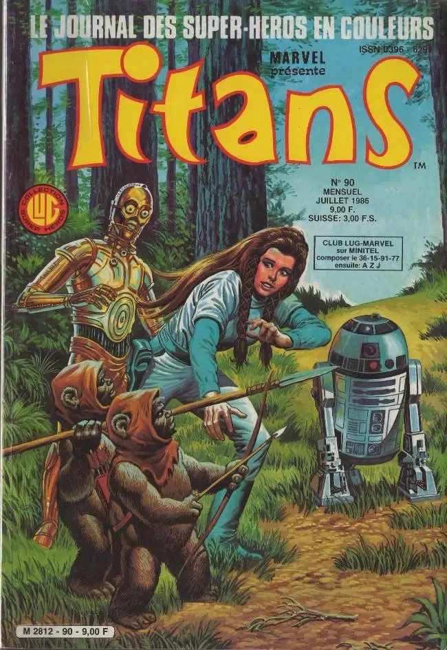 Titans (mensuels) - Titans 90