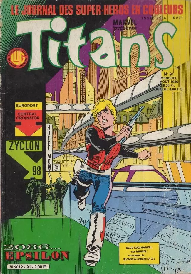 Titans (mensuels) - Titans 91