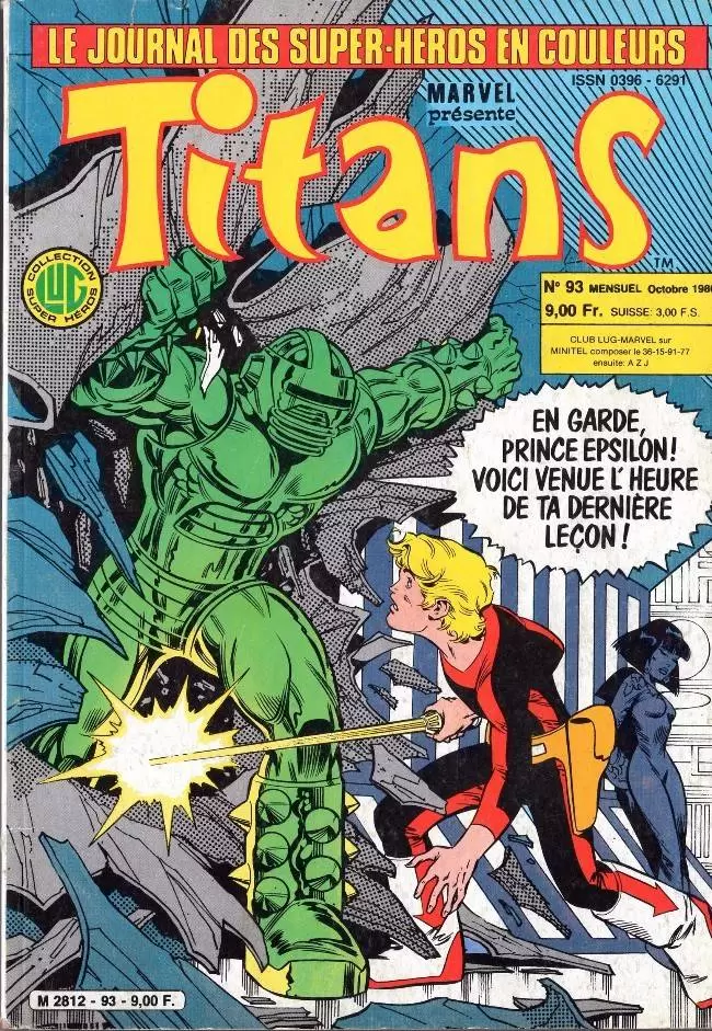Titans (mensuels) - Titans 93