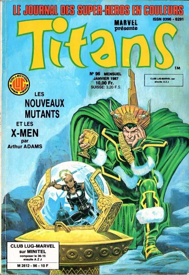 Titans (mensuels) - Titans 96