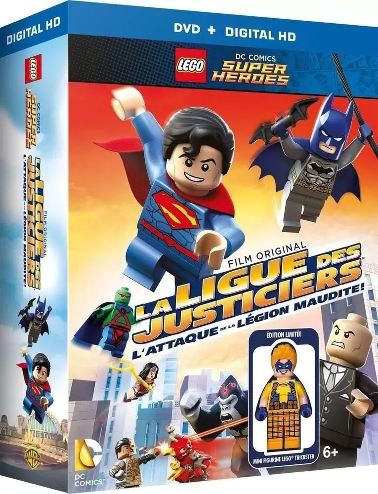 LEGO DVD - La Ligue des Justiciers - L\'attaque de la Légion maudite