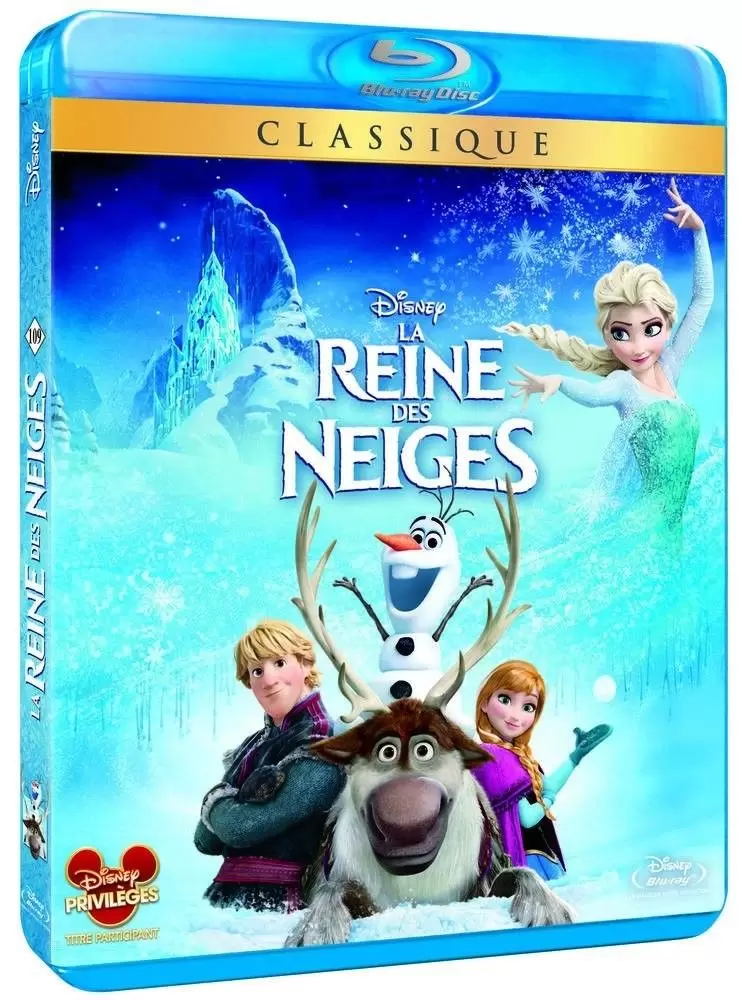 Les grands classiques de Disney en Blu-Ray - La Reine des Neiges