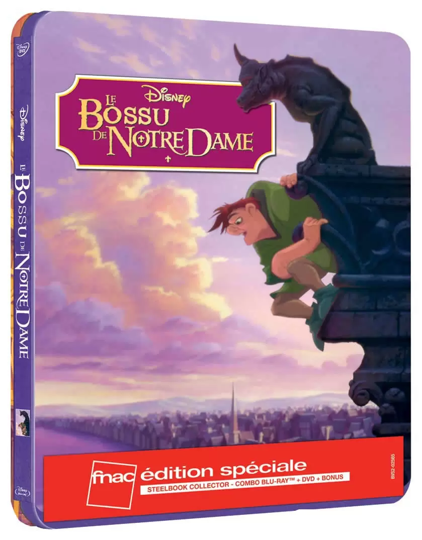 Les grands classiques de Disney en Blu-Ray - Le bossu de Notre Dame Steelbook