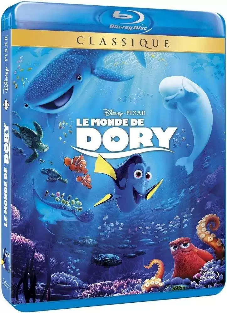 Les grands classiques de Disney en Blu-Ray - Le monde de Dory