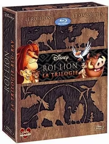 Les grands classiques de Disney en Blu-Ray - Le Roi Lion La Trilogie