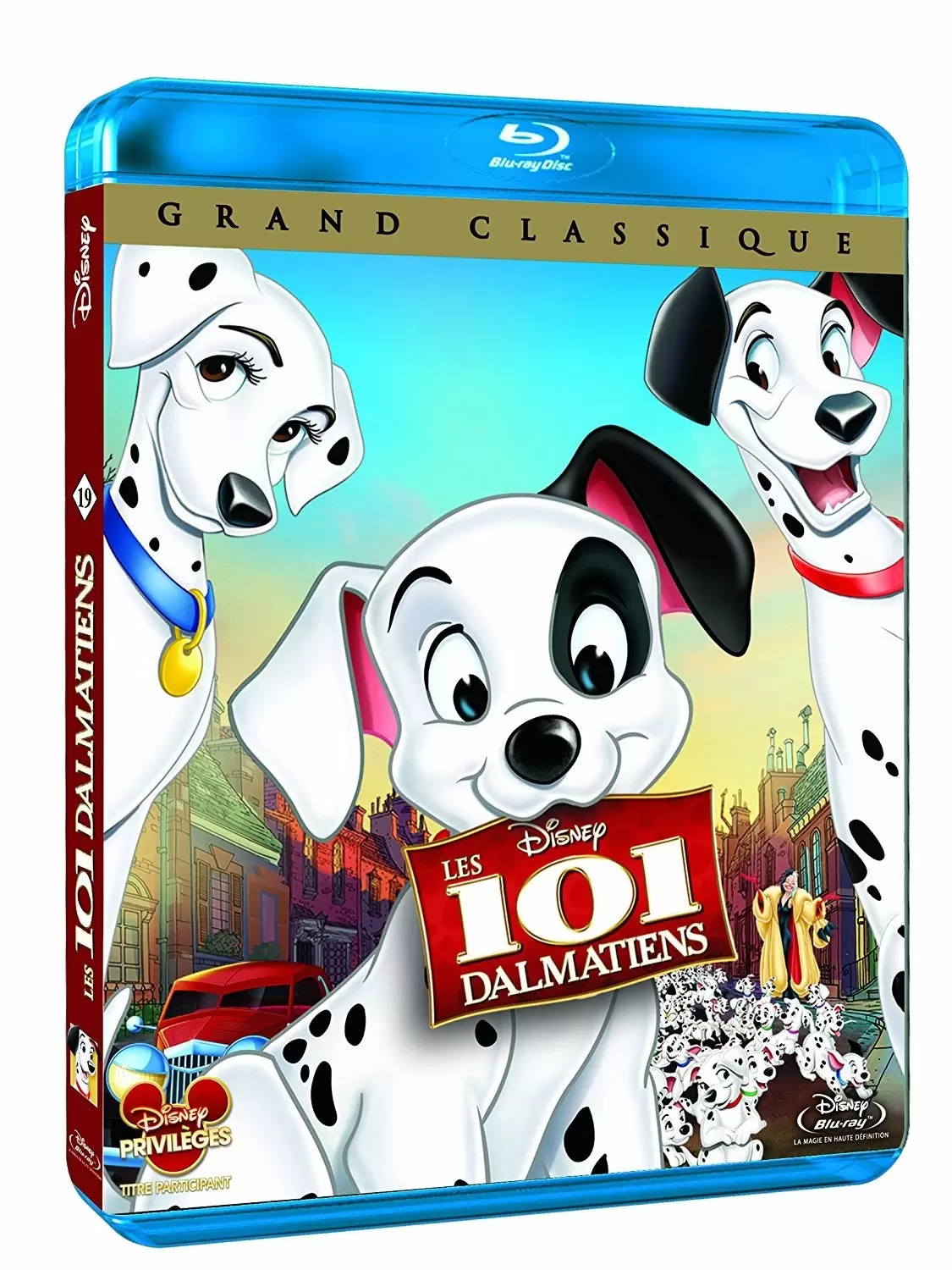 Les grands classiques de Disney en Blu-Ray - Les 101 Dalmatiens