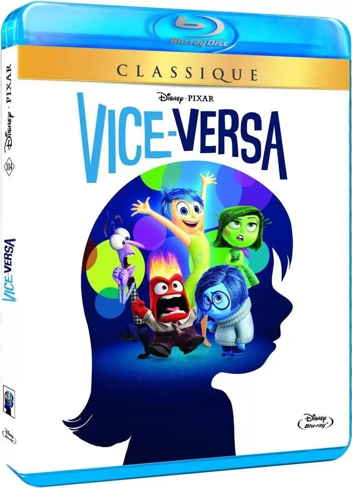 Les grands classiques de Disney en Blu-Ray - Vice - Versa