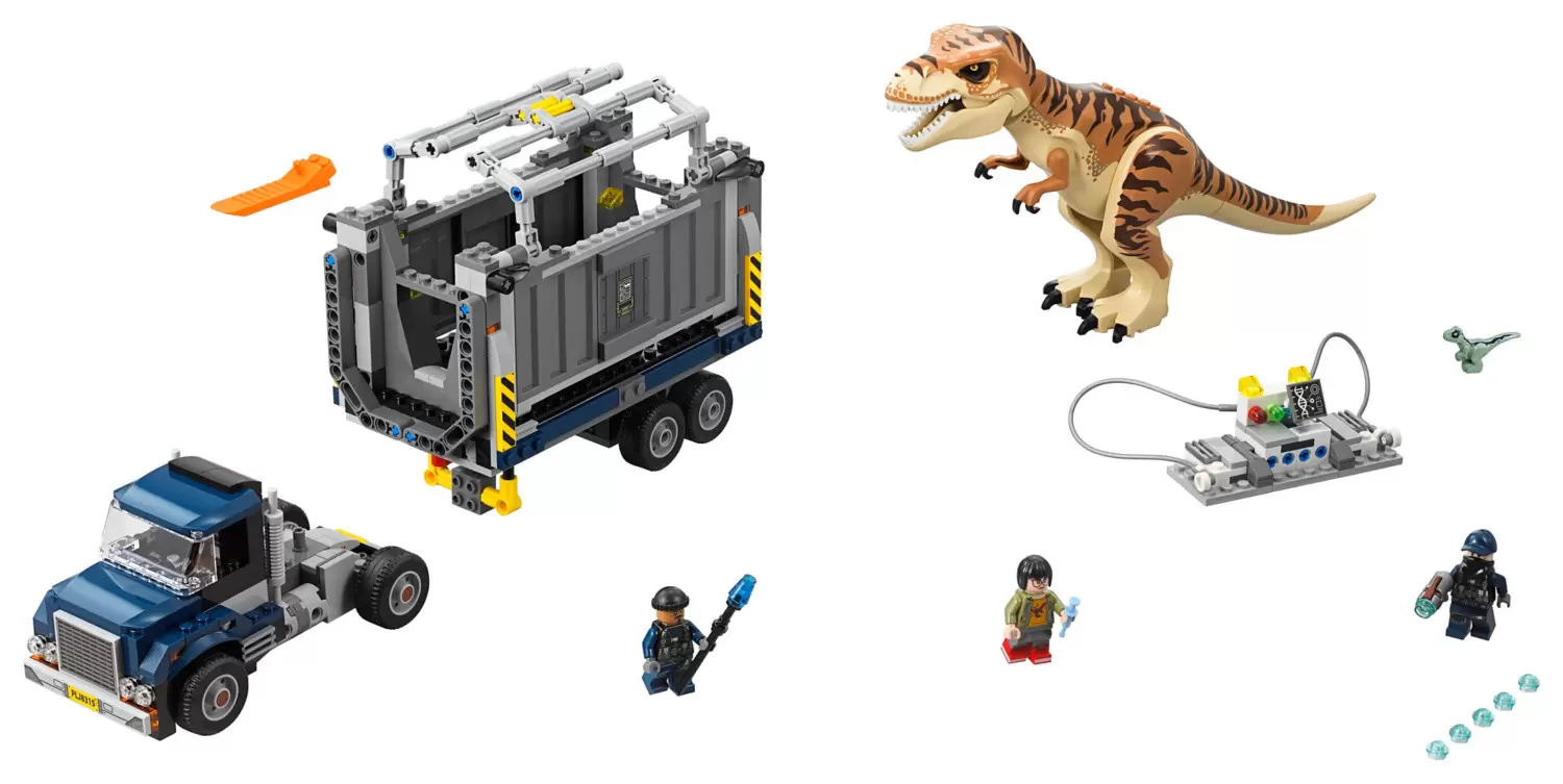 LEGO Jurassic World - Le transport du T. rex