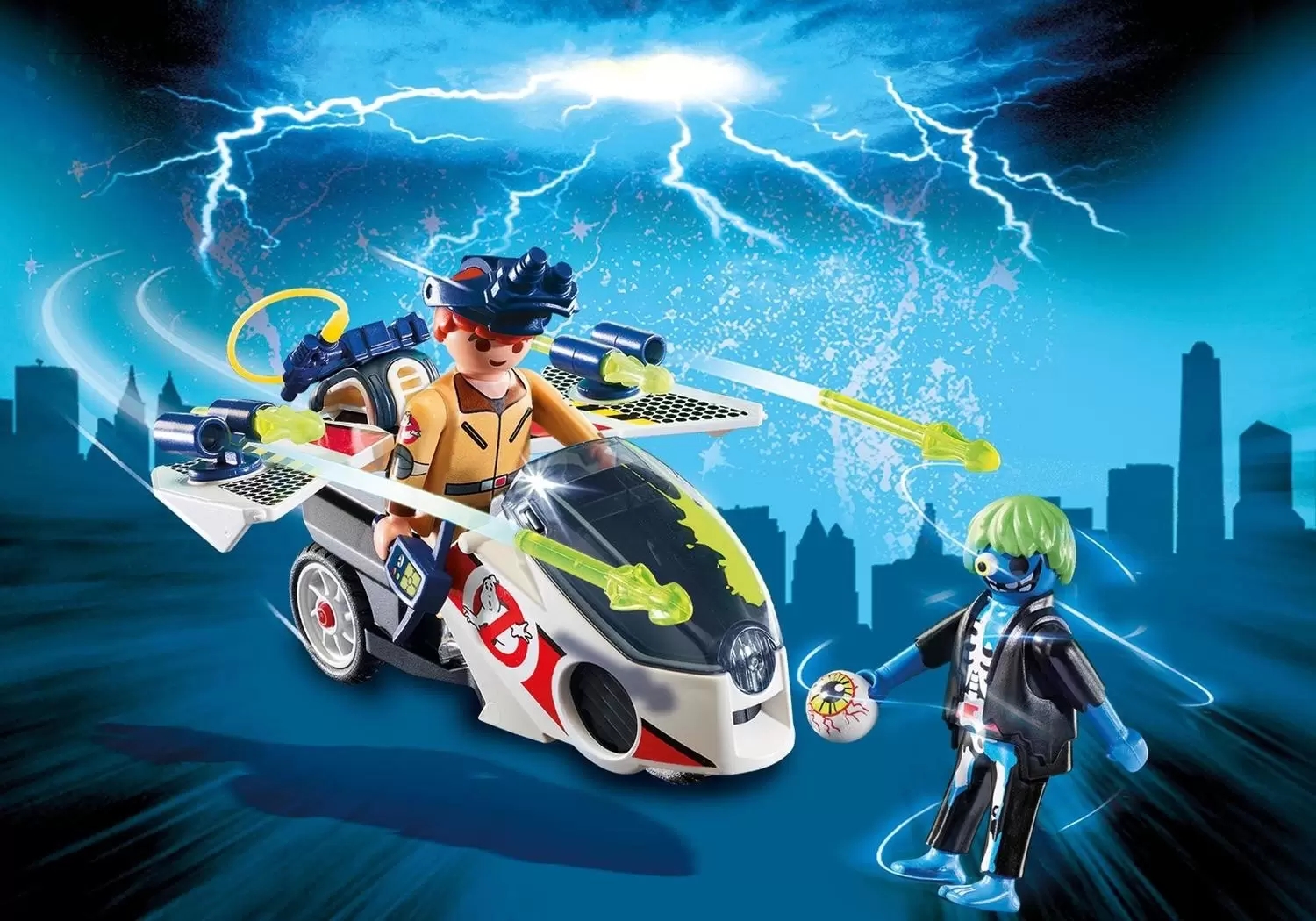 Playmobil S.O.S. Fantômes - Stantz & Skybike