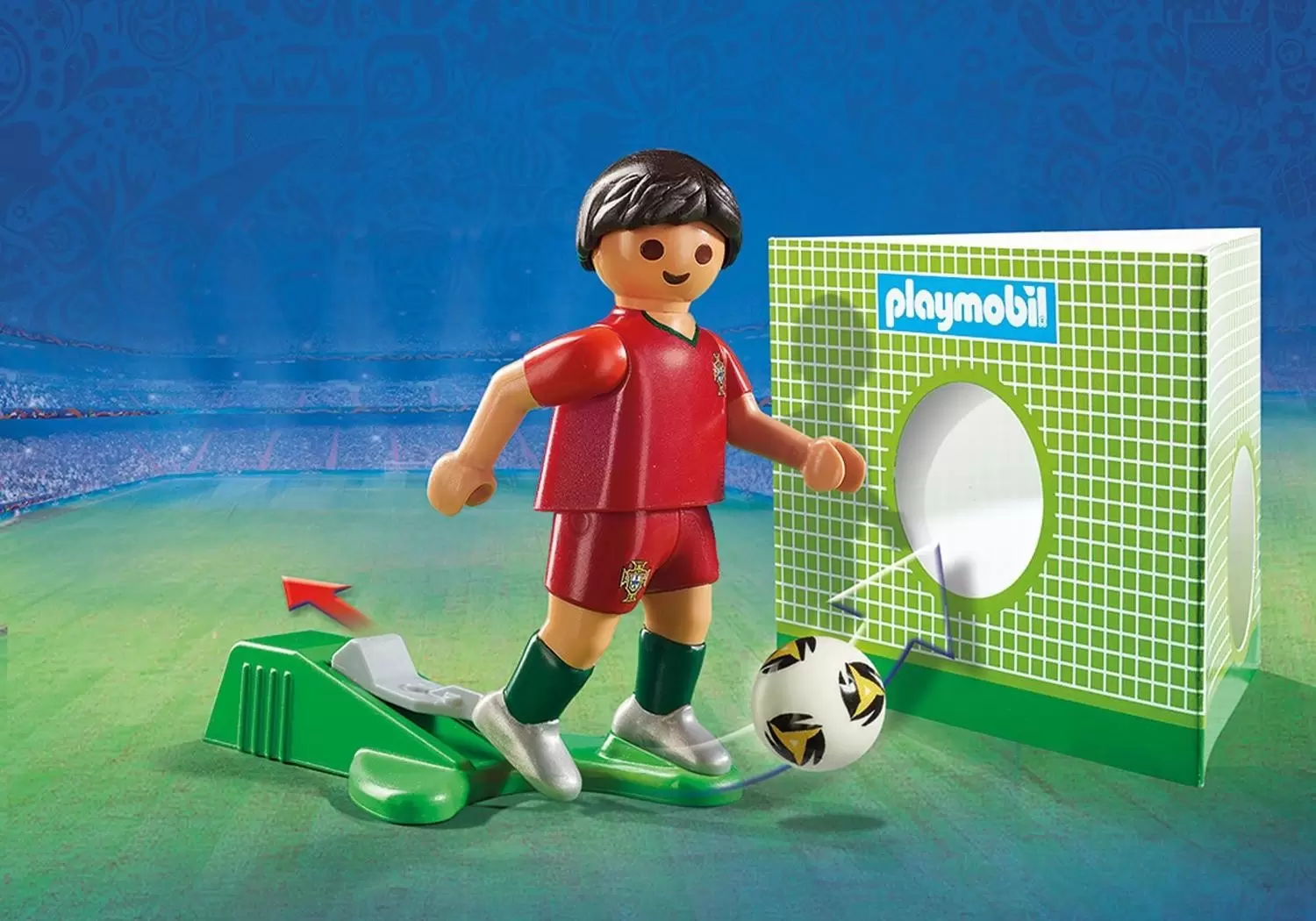 Playmobil Soccer - National Team Player Portugal