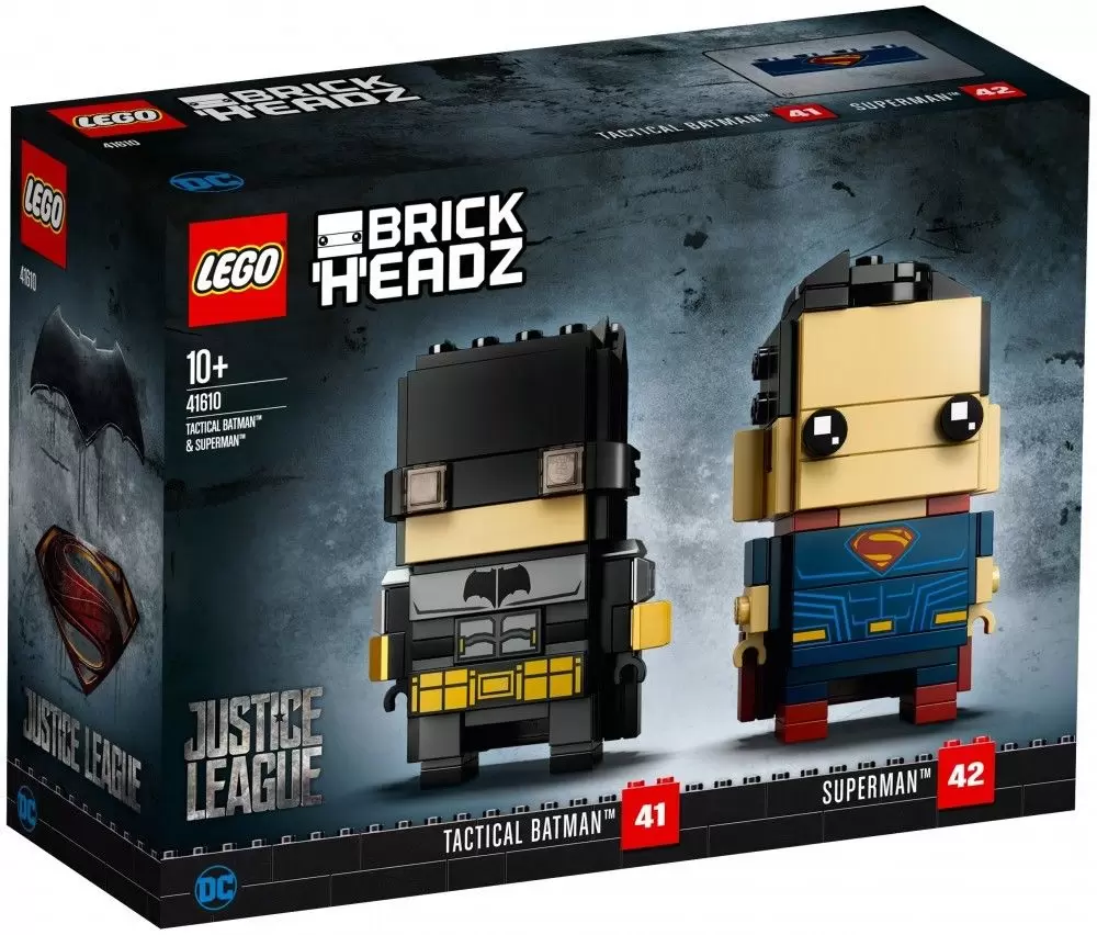 LEGO BrickHeadz - 41 & 42 - Tactical Batman & Superman (Justice League)
