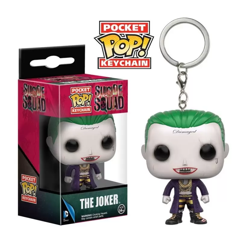 DC Comics - POP! Keychain - Suicide Squad - Le Joker