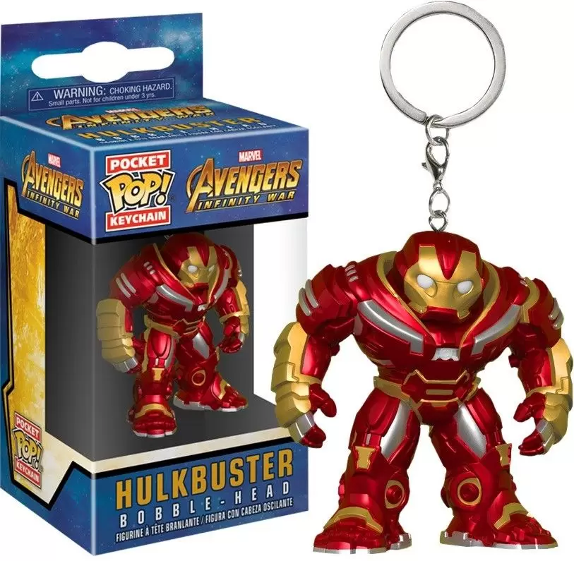 Marvel - POP! Keychain - Avengers Infinity War : Hulkbuster