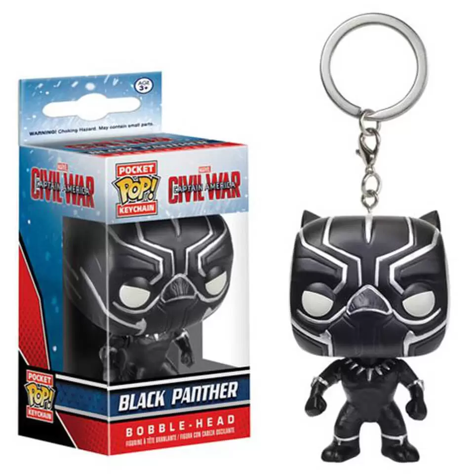 Marvel - POP! Keychain - Captain America Civil War - Black Panther