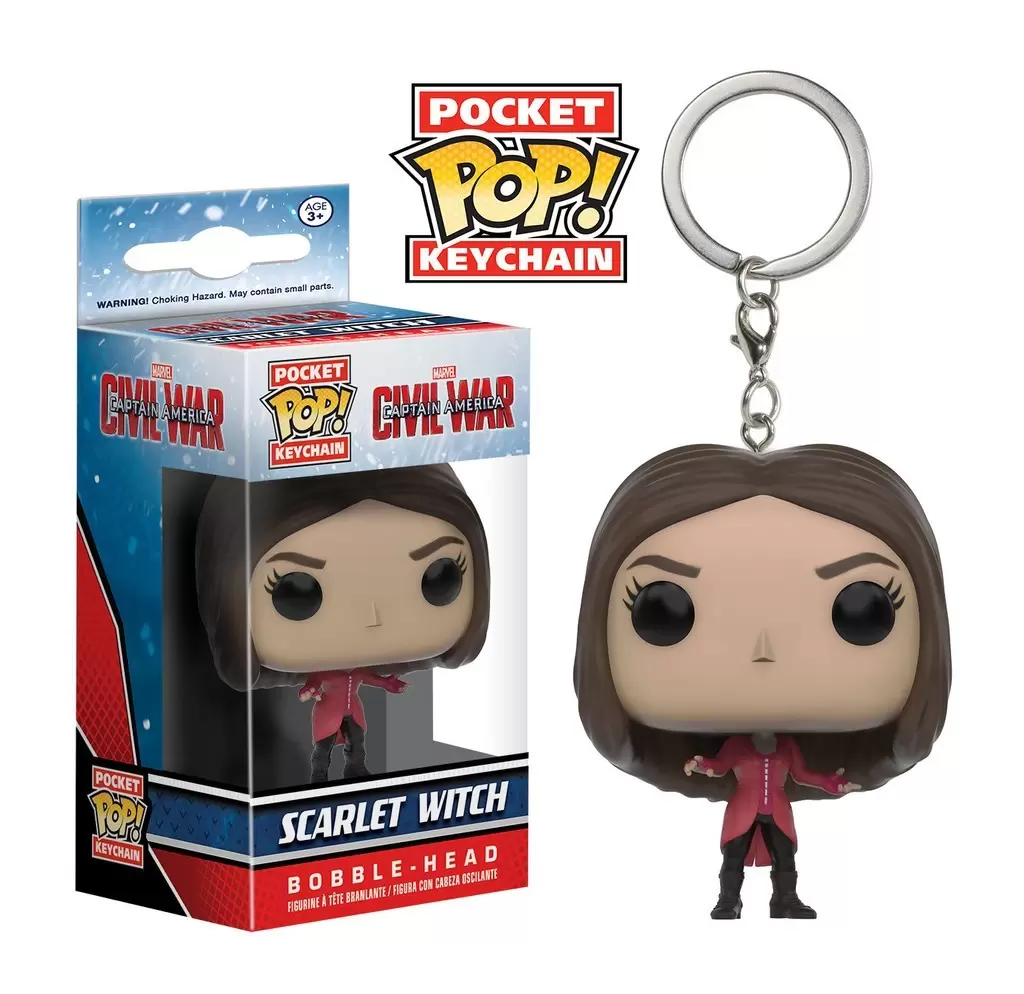 Marvel - POP! Keychain - Captain America Civil War - Scarlet Witch