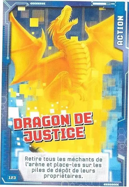 Cartes LEGO Nexo Knights - Dragon de Justice