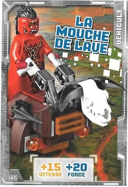 Cartes LEGO Nexo Knights - La mouche de lave