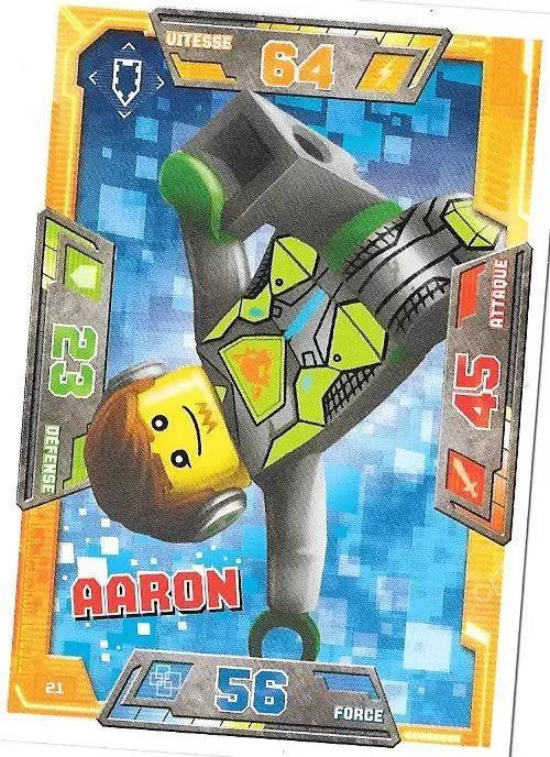 Cartes LEGO Nexo Knights - AARON