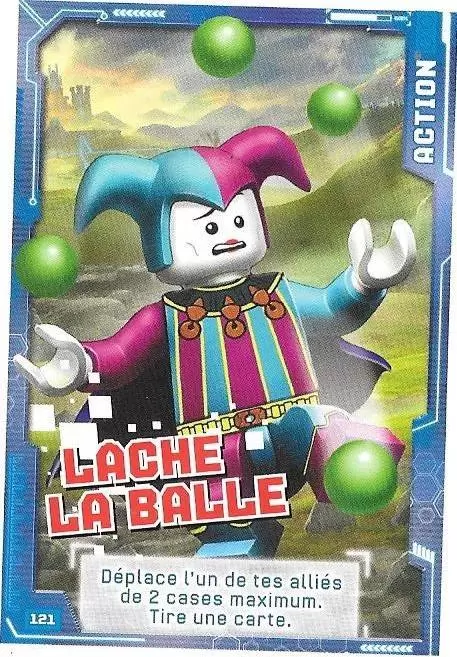 Cartes LEGO Nexo Knights - Lache la balle