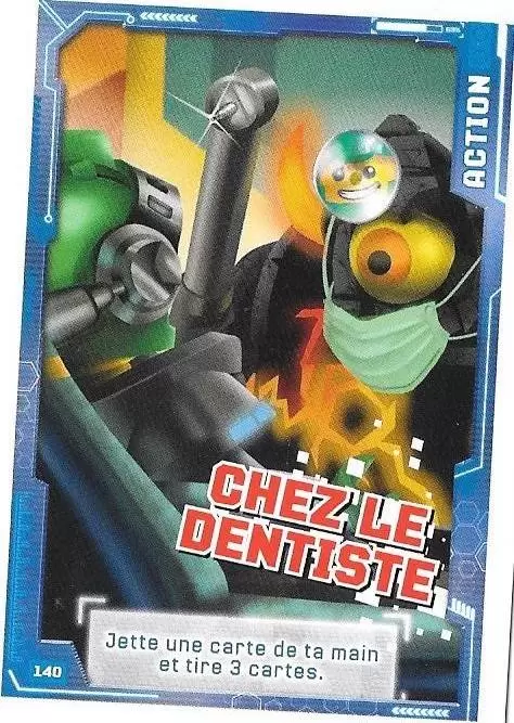 Cartes LEGO Nexo Knights - Chez le Dentiste