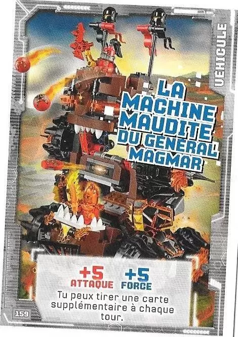 Cartes LEGO Nexo Knights - La machine maudite du Général Magmar