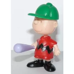  Charlie Brown with baseball bat