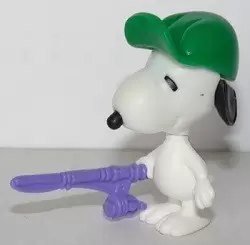 Snoopy with purple fishing rod - Snoopy and friends - 1994 K94-38
