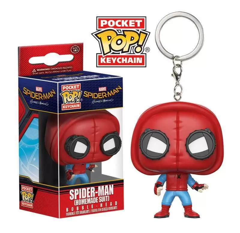 Marvel - POP! Keychain - Spider-Man Homecoming - Spider-Man Homemade Suit