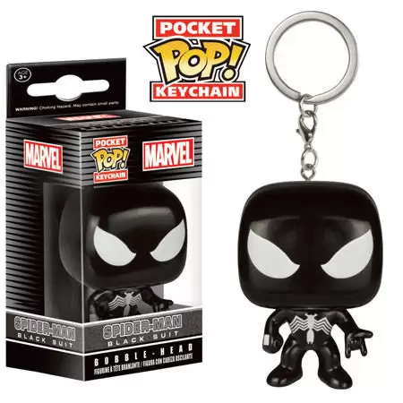 Marvel - POP! Keychain - Marvel - Spider-Man Black Suit
