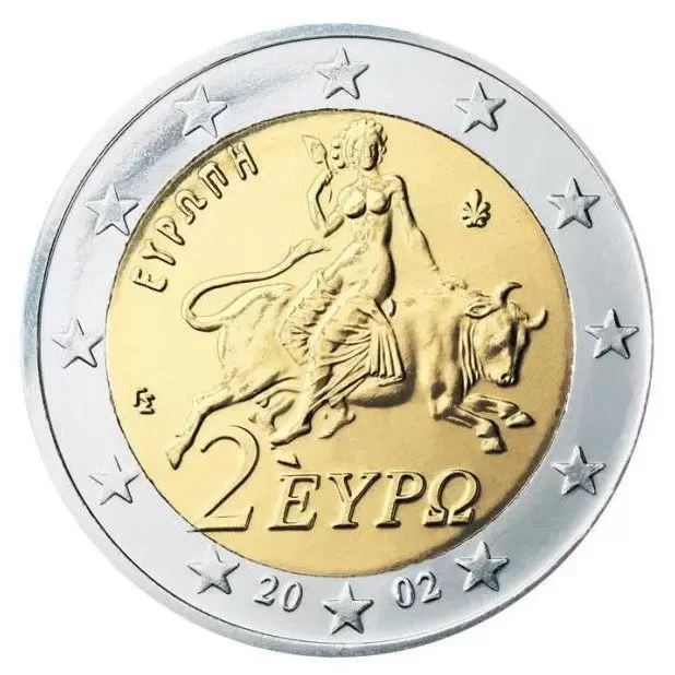 Grèce 2€ - Grèce 2002