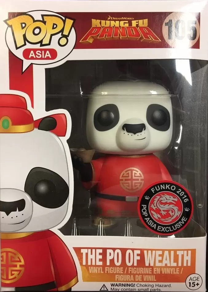 POP! Asia - Kung Fu Panda - The Po Of Wealth