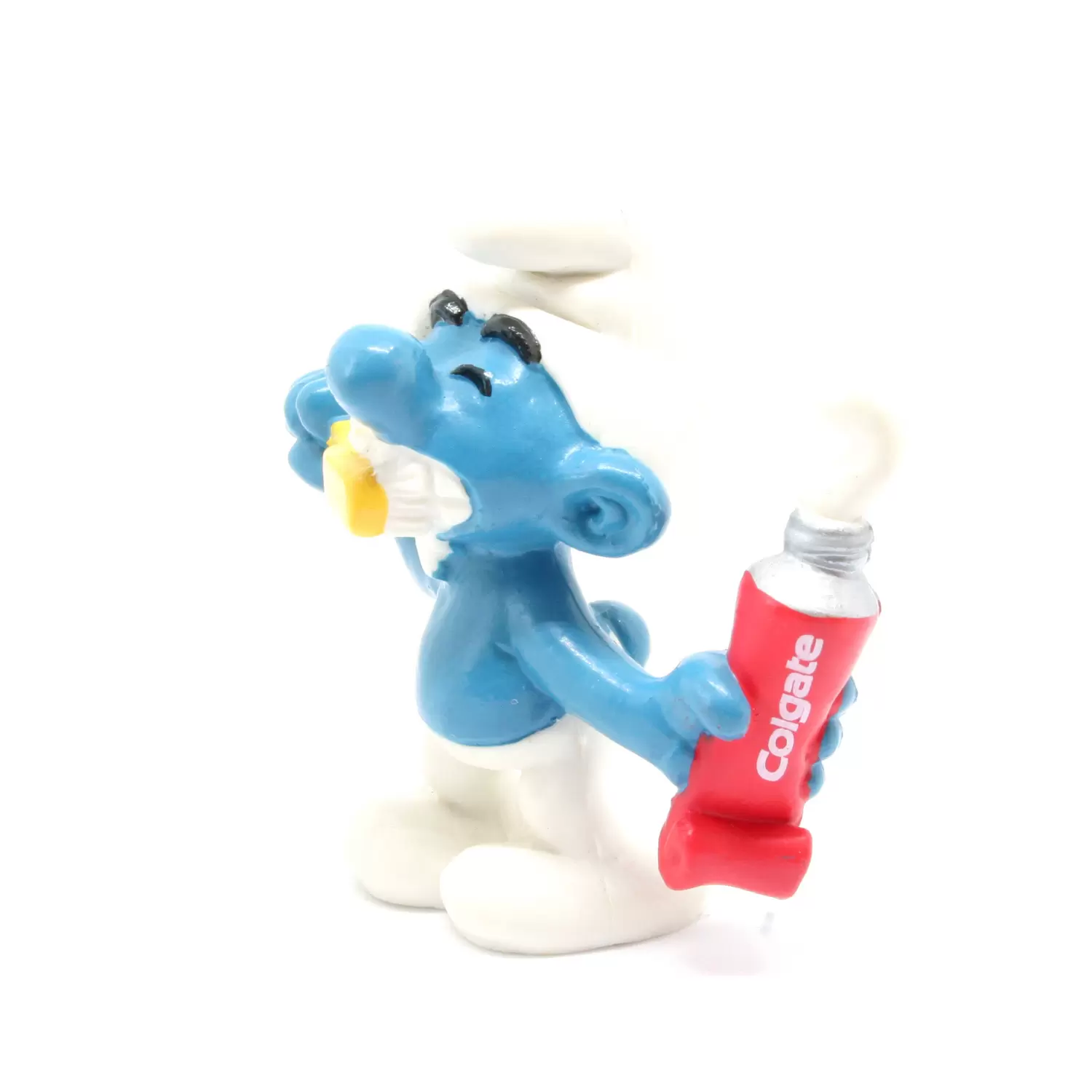 Figurines Schtroumpfs Schleich - Schtroumpf brosse à dents (Colgate)