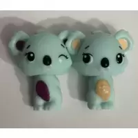 Jumeaux Koalabee bleus