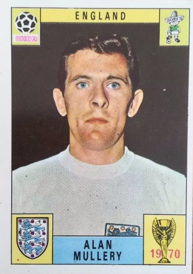 Mexico 70 World Cup - Alan Mullery - England