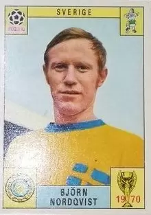 Mexico 70 World Cup - Bjorn Nordqvist - Sverige