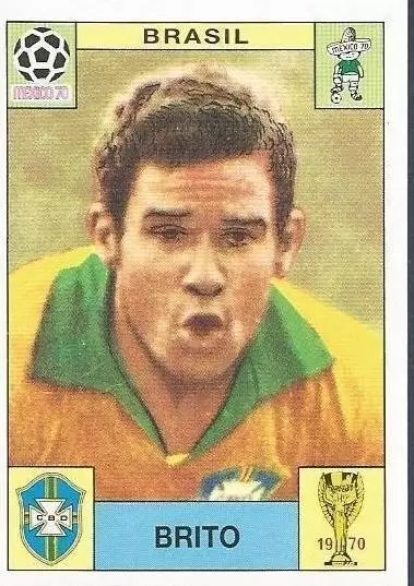 Mexico 70 World Cup - Brito - Brasil