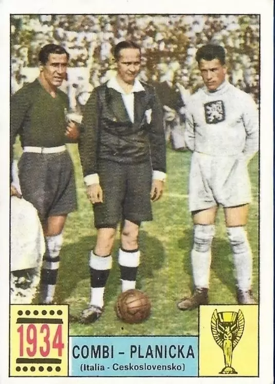 Mexico 70 World Cup - Combi - Planicka - Italia 1934