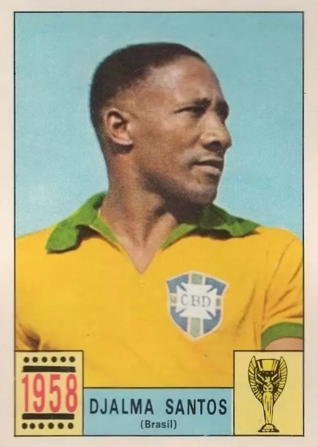Mexico 70 World Cup - Djalma Santos (Brazil) - Brasil 1958